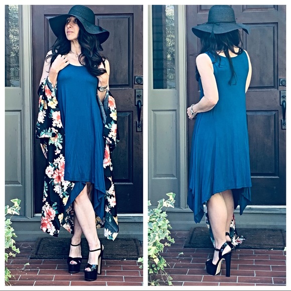 Asymmetrical tank dress - Picture 7 of 7